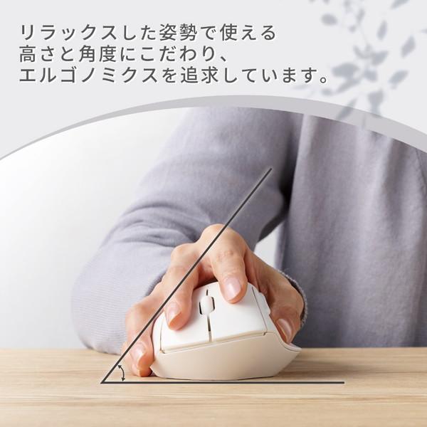 マウス SHELLPHA 抗菌(Chrome/Android/iPadOS/iOS/Mac/Windows11対応) ホワイト M-SH20BBSKWH ［BlueLED /無線(ワイヤレス) /5ボタン /Bluetooth］ | ELECOM | 02
