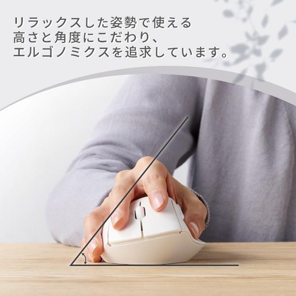 ELECOM(エレコム) マウス SHELLPHA 抗菌(Chrome/Mac/Windows11対応) ホワイト M-SH20DBSKWH ［BlueLED /無線(ワイヤレス) /5ボタン /USB］ | ELECOM | 02