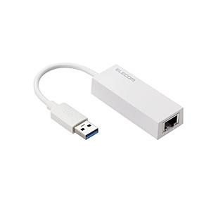 ELECOM(エレコム) LAN変換アダプタ [USB-A オス→メス LAN] 1Gbps対応(Mac/Windows11対応) ホワイト EDC-GUA3V2-W | ELECOM
