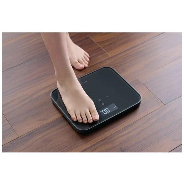 ELECOM(エレコム) 体重計 ECLEAR（エクリア） チャコールブラック HCS-S02BK | ELECOM | 12