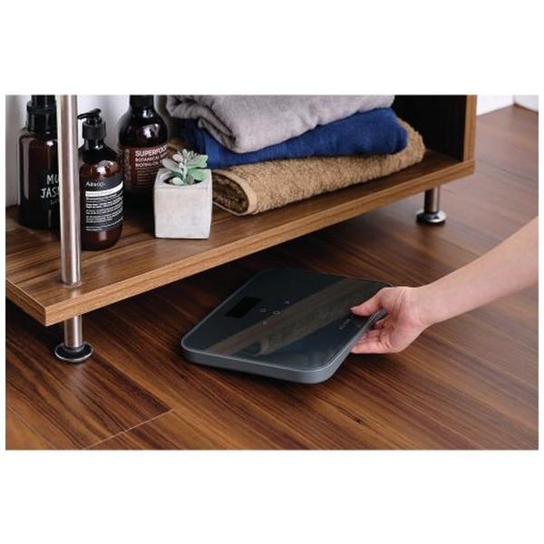 ELECOM(エレコム) 体重計 ECLEAR（エクリア） チャコールブラック HCS-S02BK | ELECOM | 14