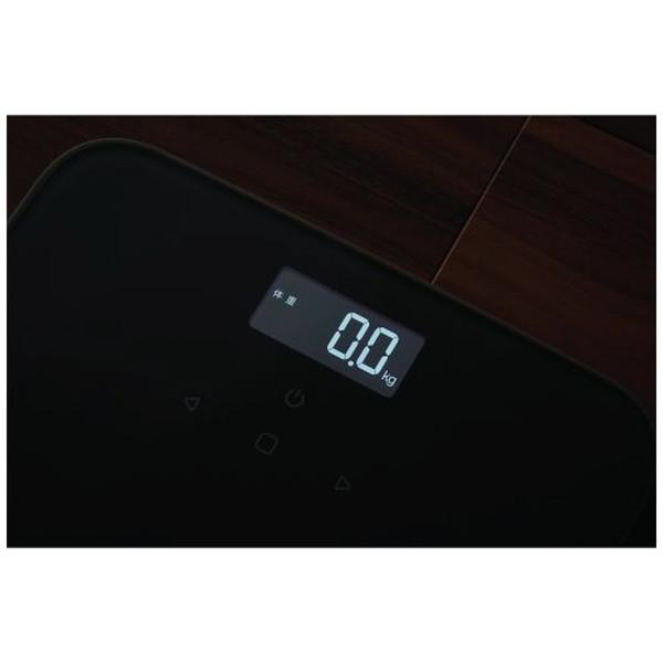 ELECOM(エレコム) 体重計 ECLEAR（エクリア） チャコールブラック HCS-S02BK | ELECOM | 15