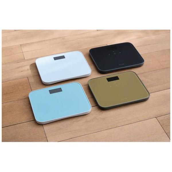 ELECOM(エレコム) 体重計 ECLEAR（エクリア） チャコールブラック HCS-S02BK | ELECOM | 08