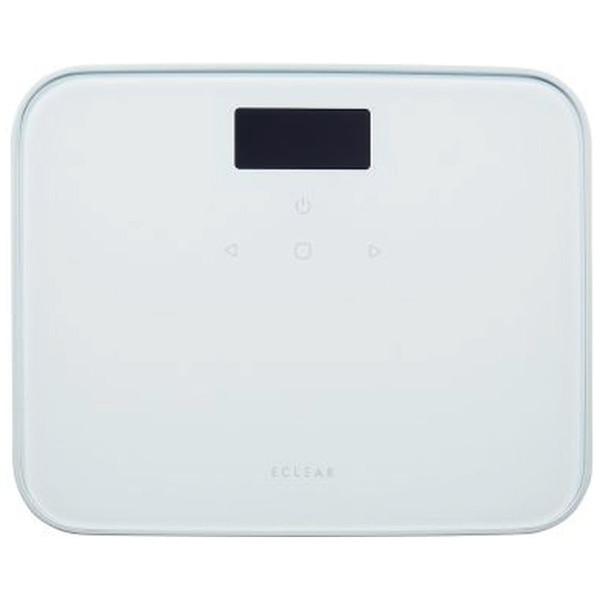 ELECOM(エレコム) 体重計 ECLEAR（エクリア） ストーンホワイト HCS-S02WH | ELECOM | 10