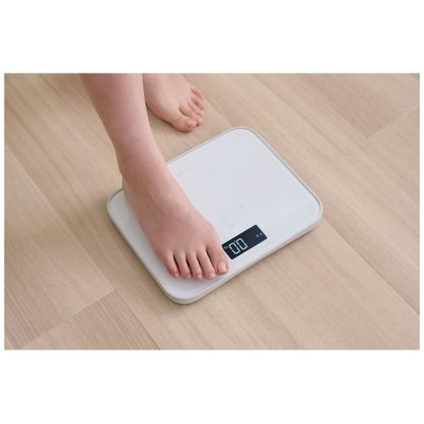 ELECOM(エレコム) 体重計 ECLEAR（エクリア） ストーンホワイト HCS-S02WH | ELECOM | 14