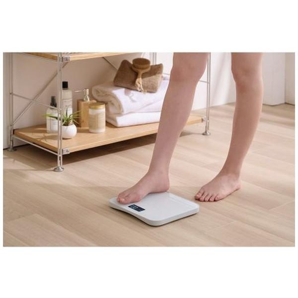 ELECOM(エレコム) 体重計 ECLEAR（エクリア） ストーンホワイト HCS-S02WH | ELECOM | 15