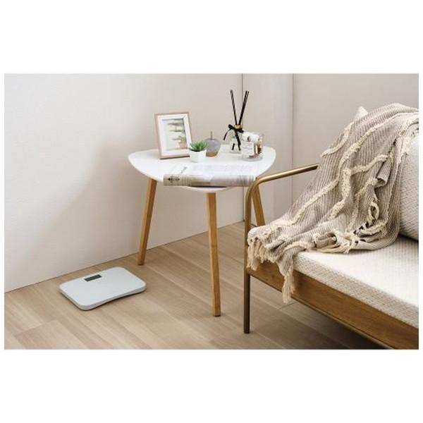 ELECOM(エレコム) 体重計 ECLEAR（エクリア） ストーンホワイト HCS-S02WH | ELECOM | 08