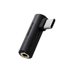 ELECOM(エレコム) 音声変換アダプター 直挿し Type-C to 3.5 DAC搭載  ホワイト MPA-C35DDBK | ELECOM