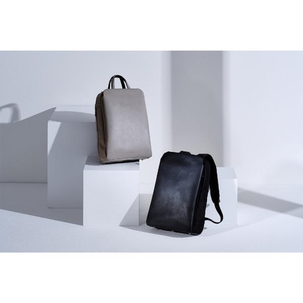 ELECOM(エレコム) ノートパソコン対応 [〜14.0インチ] REFLOK ビジネスバックパック  グレージュ BM-UMBP01GY | ELECOM | 06