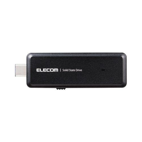 ELECOM(エレコム) ESD-EMH1000GBK 外付けSSD USB-C接続 PS5対応(Android/iPadOS/Mac/Windows11対応) ブラック ［1TB /ポータブル型］ | ELECOM | 06