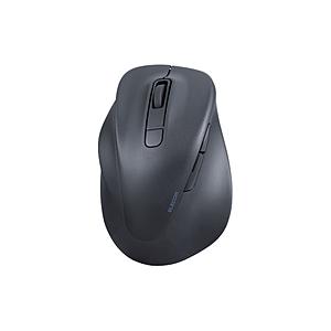 マウス 【左手用】EX-G XLサイズ 抗菌(Chrome/Android/iPadOS/iOS/Mac/Windows11対応) ブラック M-XGXL31BBSKBK ［BlueLED /無線(ワイヤレス) /5ボタン /Blue… | ELECOM