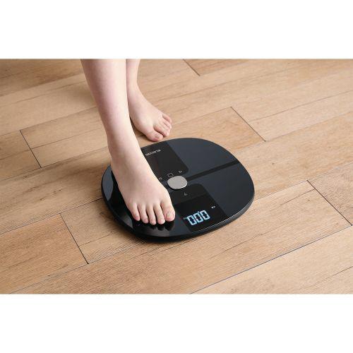 ELECOM(エレコム) Wi-Fi通信機能搭載 体組成計 ECLEAR（エクリア） ブラック HCS-WFS03BK | ELECOM | 10