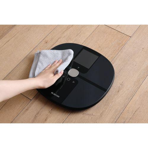 ELECOM(エレコム) Wi-Fi通信機能搭載 体組成計 ECLEAR（エクリア） ブラック HCS-WFS03BK | ELECOM | 13