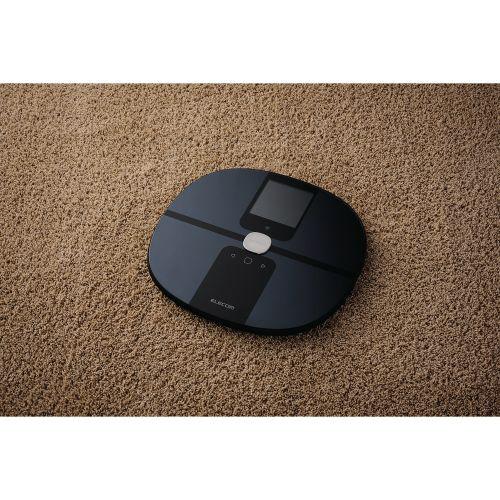 ELECOM(エレコム) Wi-Fi通信機能搭載 体組成計 ECLEAR（エクリア） ブラック HCS-WFS03BK | ELECOM | 01