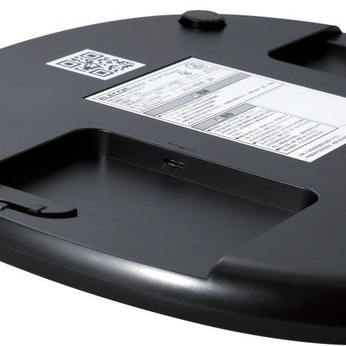 ELECOM(エレコム) Wi-Fi通信機能搭載 体組成計 ECLEAR（エクリア） ブラック HCS-WFS03BK | ELECOM | 04