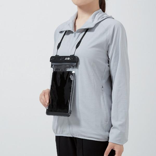 ELECOM(エレコム) タブレットPC用 [7.0〜8.3インチ] 防水ケース IPX8 立体構造 ネックストラップ付き  ブラック TB-WPSR08BK | ELECOM | 07