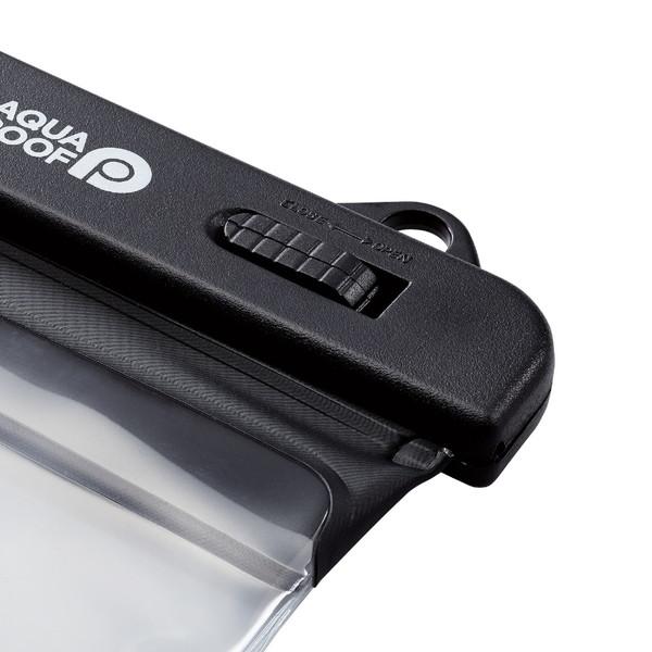 ELECOM(エレコム) タブレットPC用 [8.9〜13インチ] 防水ケース IPX8 立体構造 ネックストラップ付き  ブラック TB-WPSR13BK | ELECOM | 04