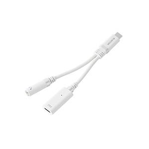 ELECOM(エレコム) タイプC イヤホンジャック 変換 ( USB-C to 3.5mm ステレオミニジャック )  ホワイト MPA-C35DPDSMWH 【864】 | ELECOM
