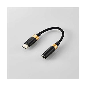 ELECOM(エレコム) USB Type-C(TM) - φ3.5mm変換ケーブル(高耐久)  ブラック MPA-C35DSBK | ELECOM