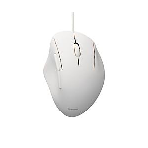 ELECOM(エレコム) マウス SHELLPHA 抗菌 Sサイズ(Chrome/Mac/Windows11対応) ホワイト M-SH21UBSKWH ［BlueLED /有線 /5ボタン /USB］ | ELECOM