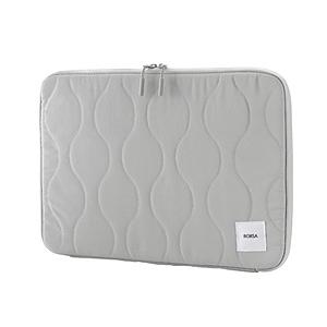 ELECOM(エレコム) ノートパソコン対応 [〜14.0インチ] キルティングインナーケース オニオンステッチ  グレー BM-IBQTO14GY 【864】 | ELECOM