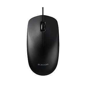 ELECOM(エレコム) マウス (Chrome/Mac/Windows11対応) ブラック M-LE10URXBK ［光学式 /有線 /3ボタン /USB］ | ELECOM