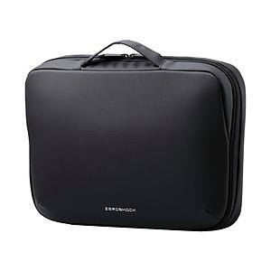 ELECOM(エレコム) ノートパソコン対応 [〜11.6インチ] インナーバッグ 整理タイプ/横型/樹脂コート ZEROSHOCK ブラック ZSB-IBPRL11BK | ELECOM