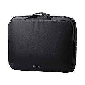 ELECOM(エレコム) ノートパソコン対応 [〜13.3インチ] インナーバッグ 整理タイプ/横型/ポリエステル ZEROSHOCK ブラック ZSB-IBPRP13BK | ELECOM