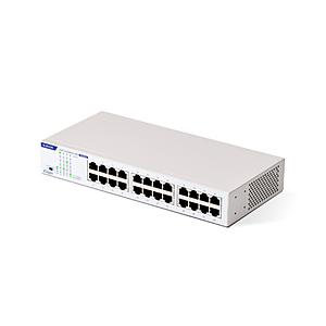 ELECOM(エレコム) スイッチングハブ [24ポート /1Giga対応 /電源内蔵] メタル筐体  ホワイト EHC-G24MN4-HW 【864】 | ELECOM