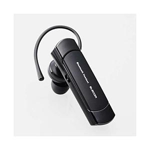 ELECOM(エレコム) ヘッドセット  ブラック LBT-HS21PCBK2 ［ワイヤレス（Bluetooth） /片耳 /イヤフックタイプ］ 【864】 | ELECOM