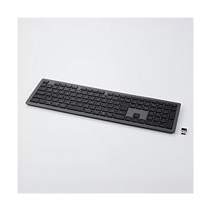 ELECOM(エレコム) キーボード Precisionist(Chrome/Android/iPadOS/iOS/Mac/Windows11対応) ブラック TK-PN10FMPBK ［ワイヤレス /Bluetooth・USB］ | ELECOM