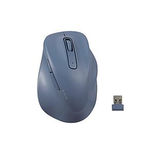 ELECOM(エレコム) マウス EX-G Lサイズ 抗菌(Chrome/Mac/Windows11対応) ブルー M-XGL30DBSKCBU ［BlueLED /無線(ワイヤレス) /5ボタン /USB］ | ELECOM