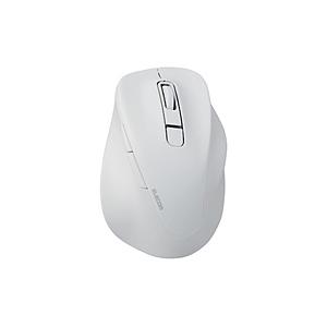 マウス EX-G Mサイズ 抗菌(Chrome/Android/iPadOS/iOS/Mac/Windows11対応) ホワイト M-XGM30BBSKCWH ［BlueLED /無線(ワイヤレス) /5ボタン /Bluetooth］ | ELECOM