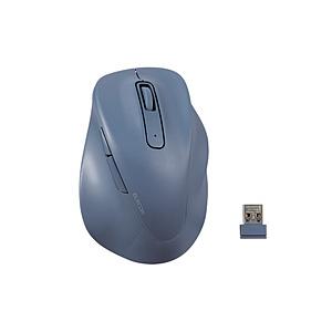 ワイヤレスマウス 無線 2.4GHz 静音 抗菌 5ボタン 戻る/進むボタン搭載  Mサイズ Windows Mac ChromeOS対応 医師監修 EX-G ブルー EX-G Mサイズ 抗菌(Chrome/… | ELECOM