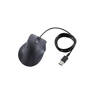 ELECOM(エレコム) マウス EX-G Sサイズ 抗菌(Chrome/Mac/Windows11対応) ブラック M-XGS30UBSKCBK ［BlueLED /有線 /5ボタン /USB］ | ELECOM
