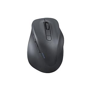 マウス EX-G XLサイズ 抗菌(Chrome/Android/iPadOS/iOS/Mac/Windows11対応) ブラック M-XGXL30BBSKCBK ［BlueLED /無線(ワイヤレス) /5ボタン /Bluetooth］ | ELECOM