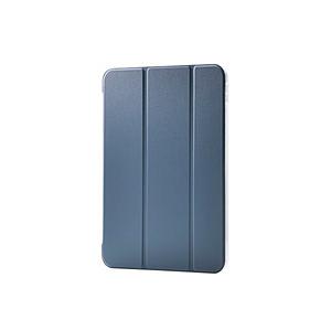 ELECOM(エレコム) 11インチ iPad（A16）、10.9インチ iPad（第10世代）用 フラップケース 薄型軽量 背面クリア 2アングル  ブルーグレー TB-A25RWVBG 【864】 | ELECOM