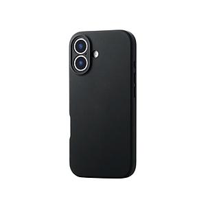 ELECOM(エレコム) iPhone 17 ケース ハイブリッドシリコン カバー MAGKEEP 磁力吸着ワイヤレス充電対応 アンチダストコート  ブラック | ELECOM