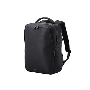 ELECOM(エレコム) ノートパソコン対応 [〜15.6インチ] ZEROSHOCKバックパック ポリエステル キャリーオン対応 ブラック ZSB-BP02P15BK 【864】 | ELECOM