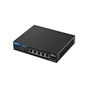 ELECOM(エレコム) スイッチングハブ [5ポート /10Giga対応 /ACアダプタ] メタル筐体  ブラック EHC-X05MA-HB | ELECOM