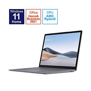 豊富な品 全国宅配無料 Surface Laptop 4 プラチナ 5PB-00046 13.5型 Windows11 Home AMD Ryzen 5 Office HomeandBusiness メモリ：8GB SSD：256GB タッチパネル対応 日本… us-rentacar.com us-rentacar.com