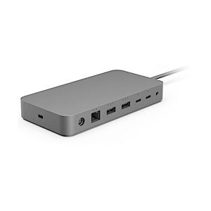 Microsoft(マイクロソフト) ［Thunderbolt 4 オス→メス LAN /φ3.5mm / USB-Aｘ3 / USB-Cｘ3］Surface Thunderbolt 4 ドック   T8H-00013 | 