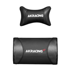 AKRACING AKRacing ヘッドレスト / ランバーサポートセット AKR-CUSHION_SET/PU/CARBON_BLACK | 