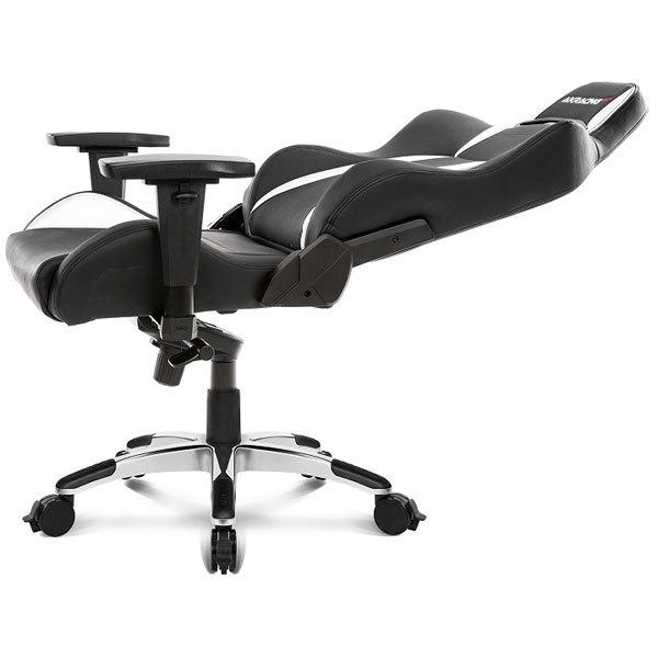 【送料無料】 AKRACING PREMIUMLOWSILVER ゲーミングチェア [シート W380ｘD550ｘH1295〜1360mm] Premium シルバー |  | 03