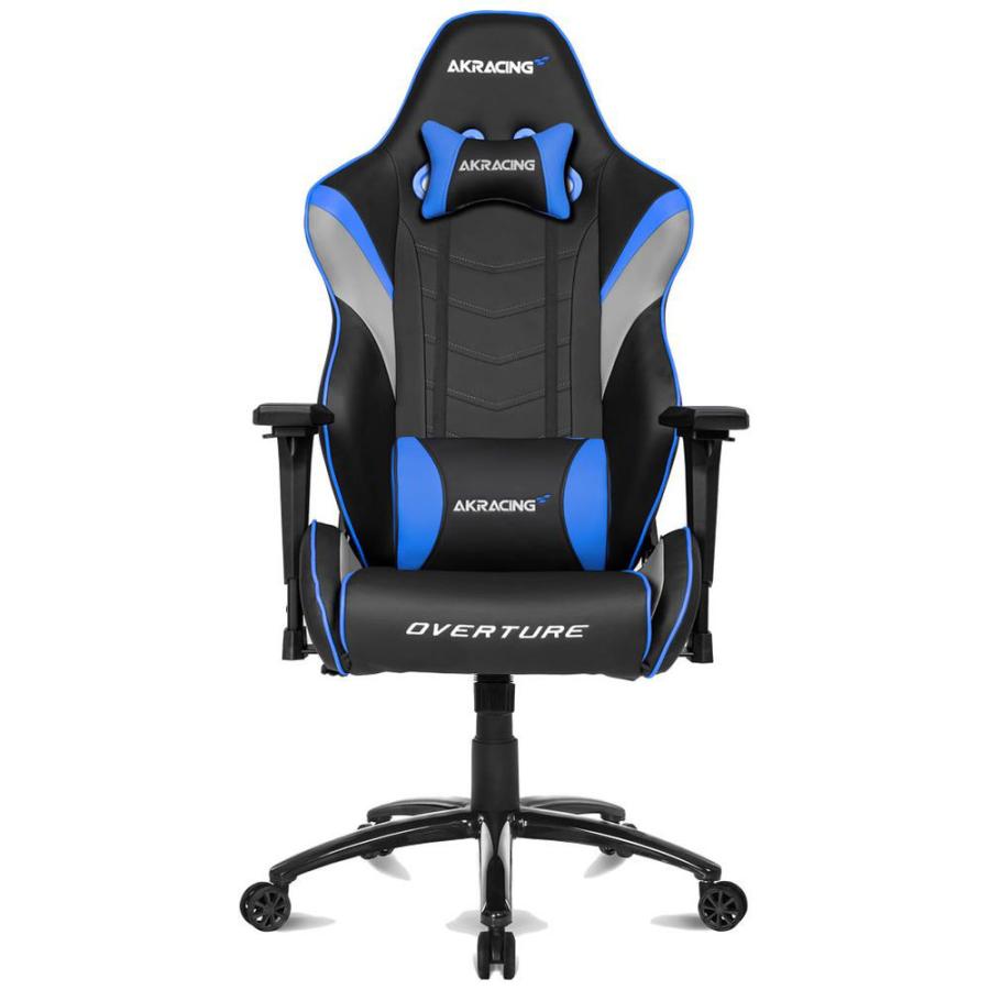【送料無料】 AKRACING OVERTURE-BLUE ゲーミングチェア [シート W390ｘD525ｘH1290〜1365mm] Overture ブルー 【864】 |  | 02