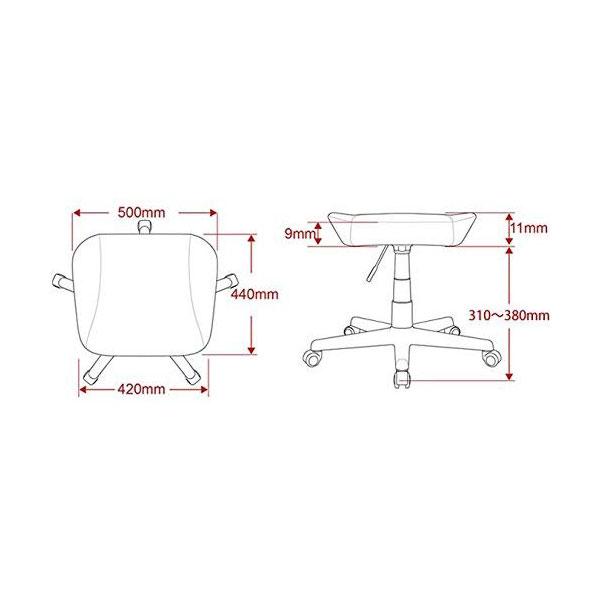 【送料無料】 AKRACING ゲーミングチェアオプション オットマン  ブラック AKR-FOOTREST-BLACK [振込不可] |  | 03