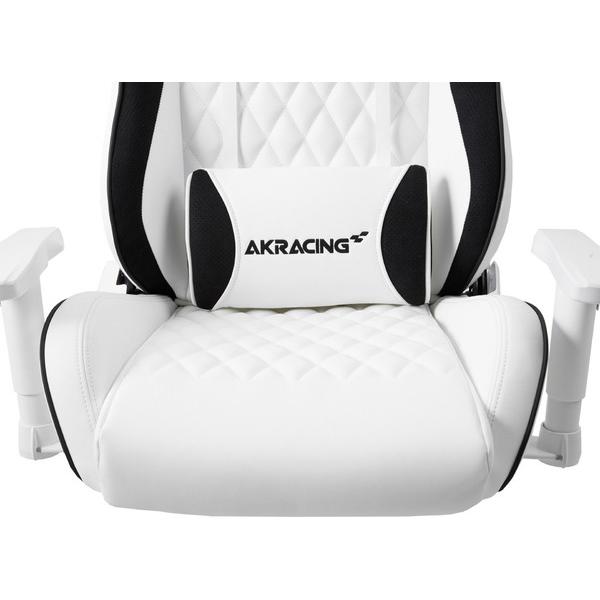 【送料無料】 AKRACING PINON-WHITE ゲーミングチェア [シート W380ｘD450ｘH11165〜1230mm] PINON 小型モデル PUレザー ホワイト |  | 03