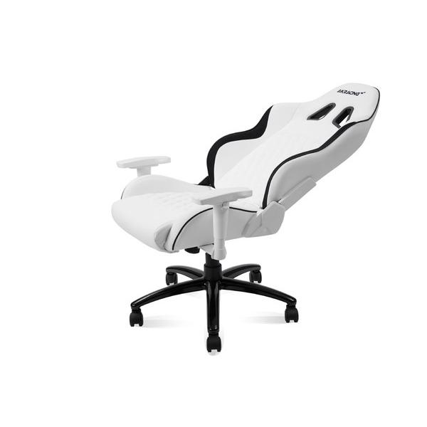 【送料無料】 AKRACING PINON-WHITE ゲーミングチェア [シート W380ｘD450ｘH11165〜1230mm] PINON 小型モデル PUレザー ホワイト |  | 04