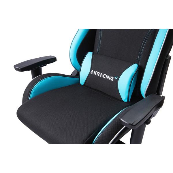 【送料無料】 AKRACING PINON-SKYBLUE ゲーミングチェア [シート W380ｘD450ｘH11165〜1230mm] PINON 小型モデル ファブリック スカイブルー |  | 03