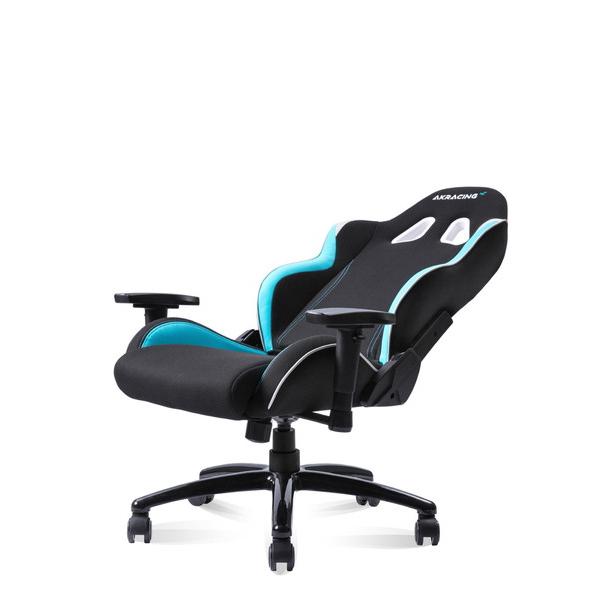 【送料無料】 AKRACING PINON-SKYBLUE ゲーミングチェア [シート W380ｘD450ｘH11165〜1230mm] PINON 小型モデル ファブリック スカイブルー |  | 05
